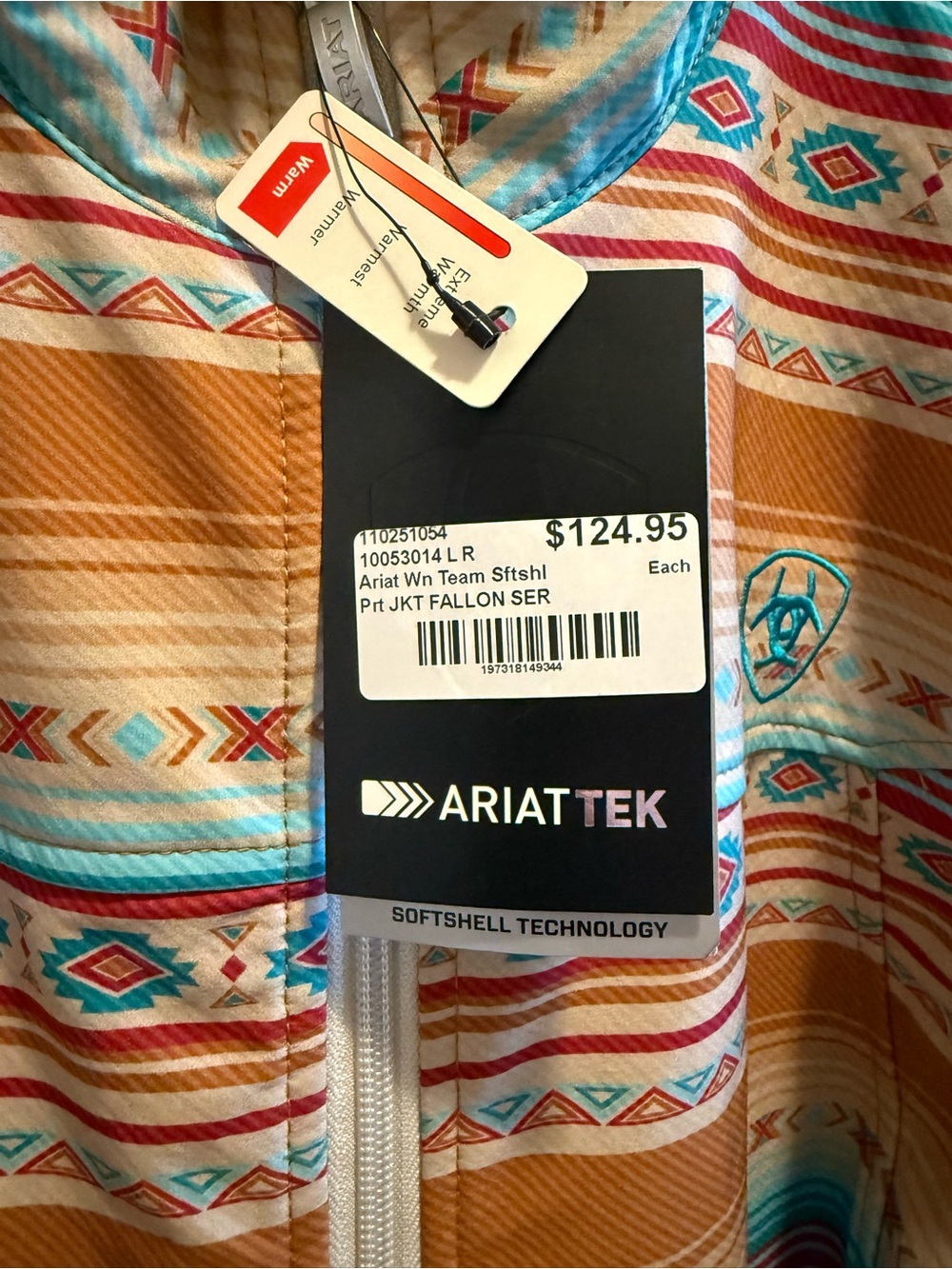 Ariat Women's Multi-Color Southwestern Utility Jacket - Picture 3 of 6